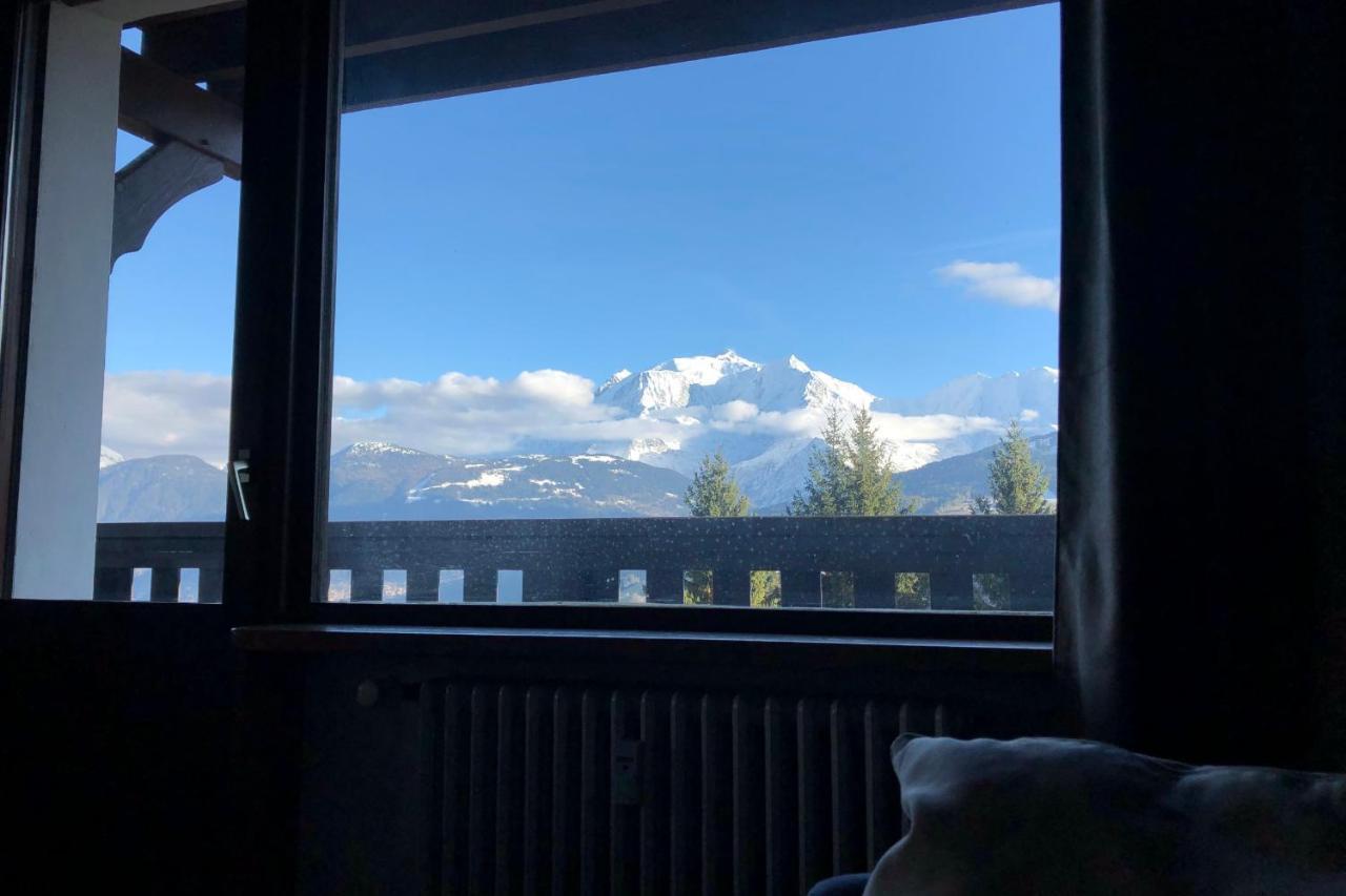 Large Apt 80M Superb View Mont-Blanc 6P Appartement Combloux Buitenkant foto